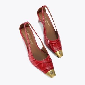 Kurt Geiger Regent Open Court Red - NWT Size 7.5
